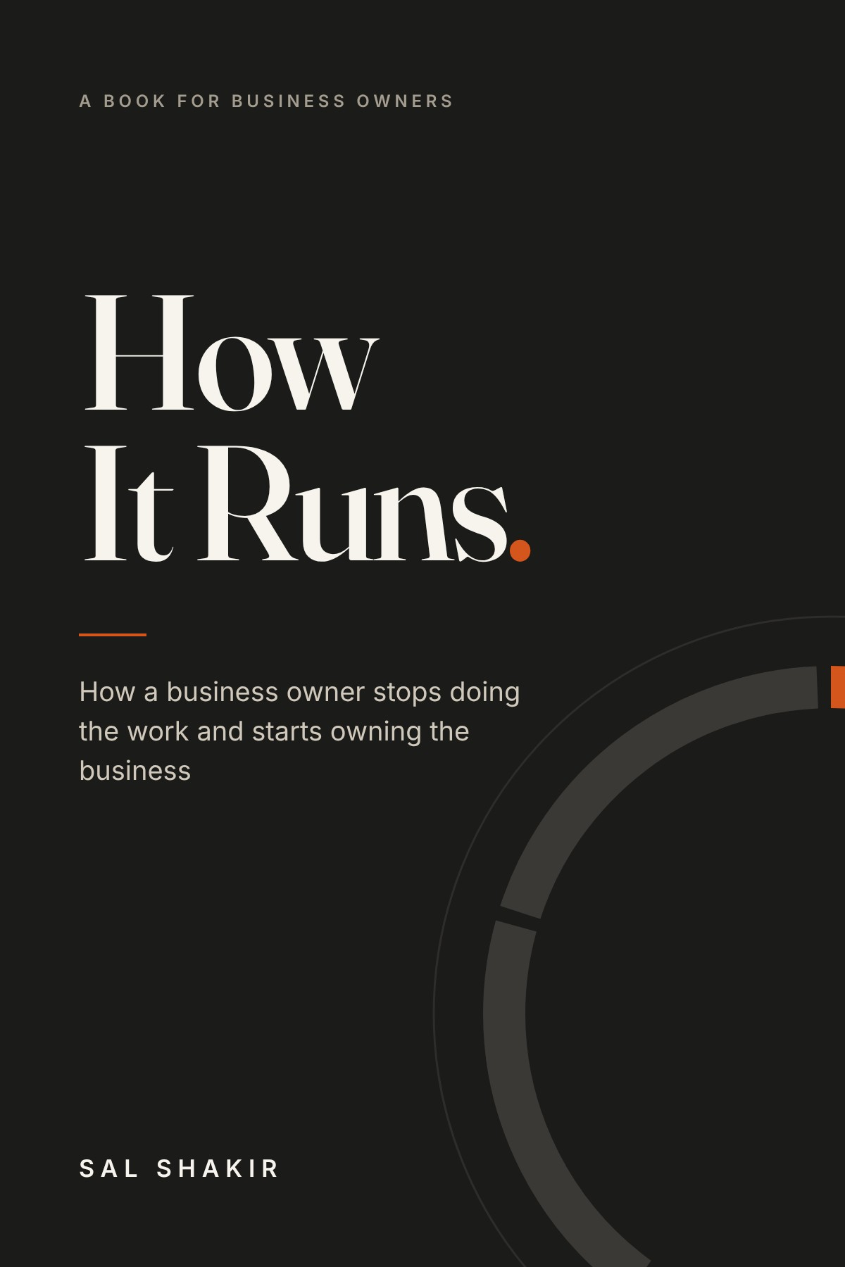 Cover of the book How It Runs by Sal Shakir